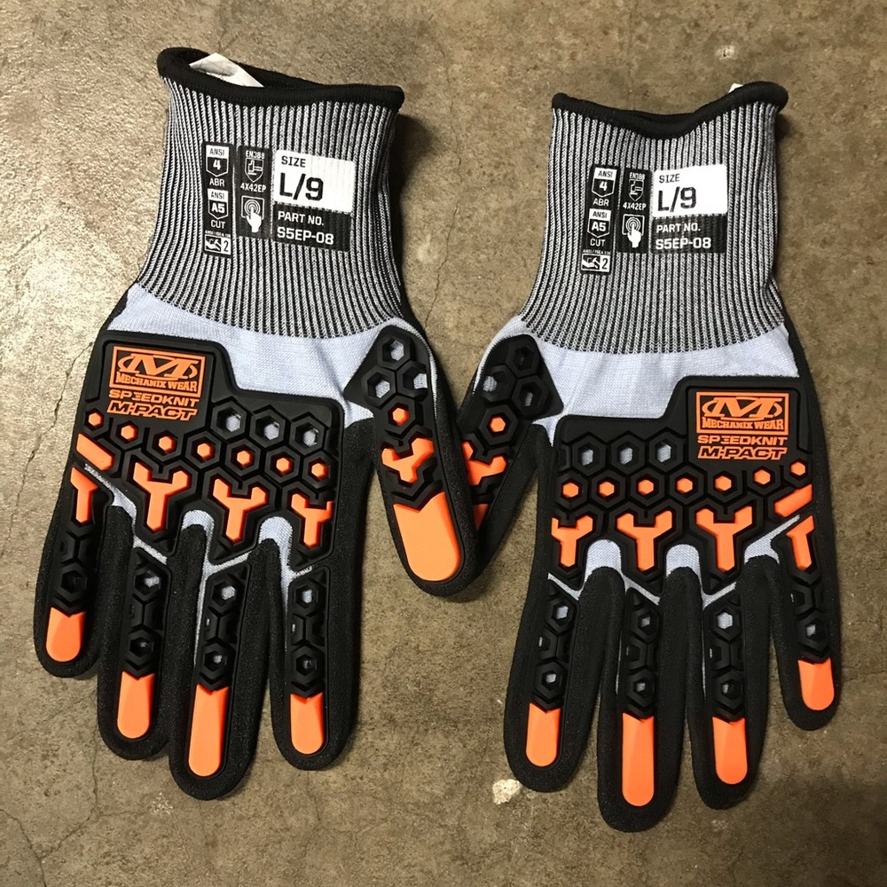Mechanix Speedknit M-pact Work Gloves